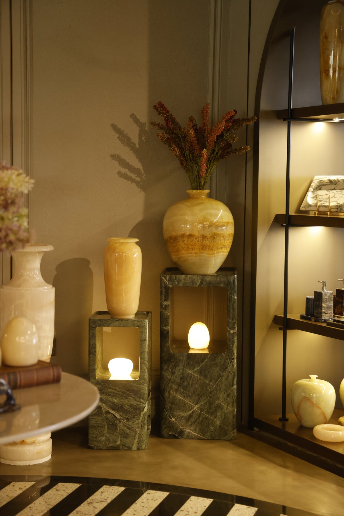 Sageblock Side Table (L)