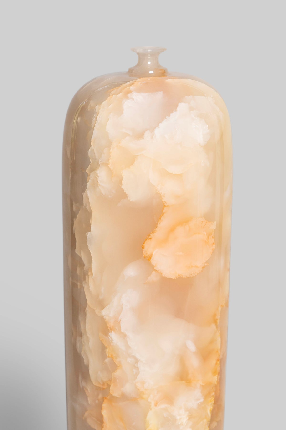 Peach Column Vase (M)