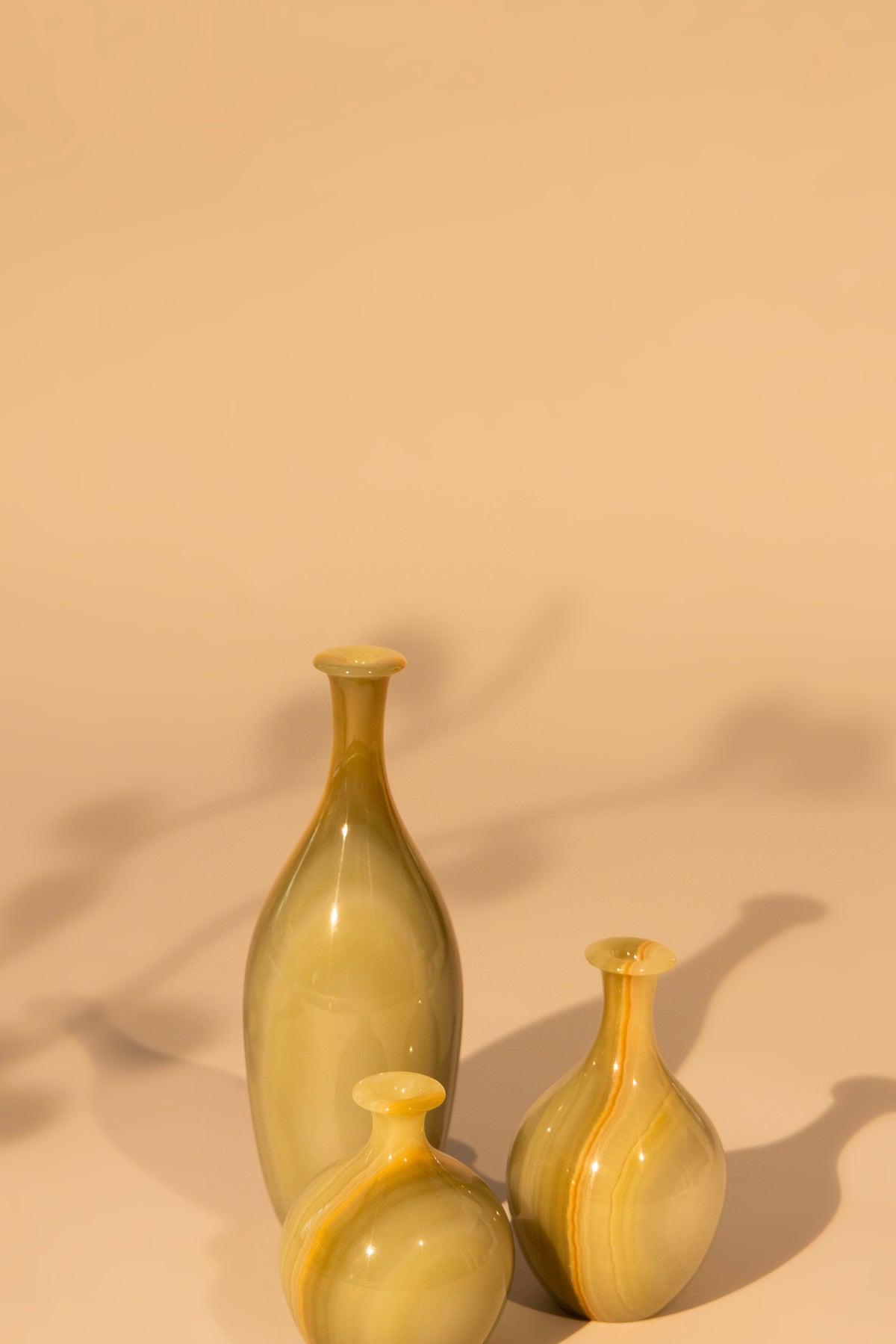 Moss Trio Vase Set