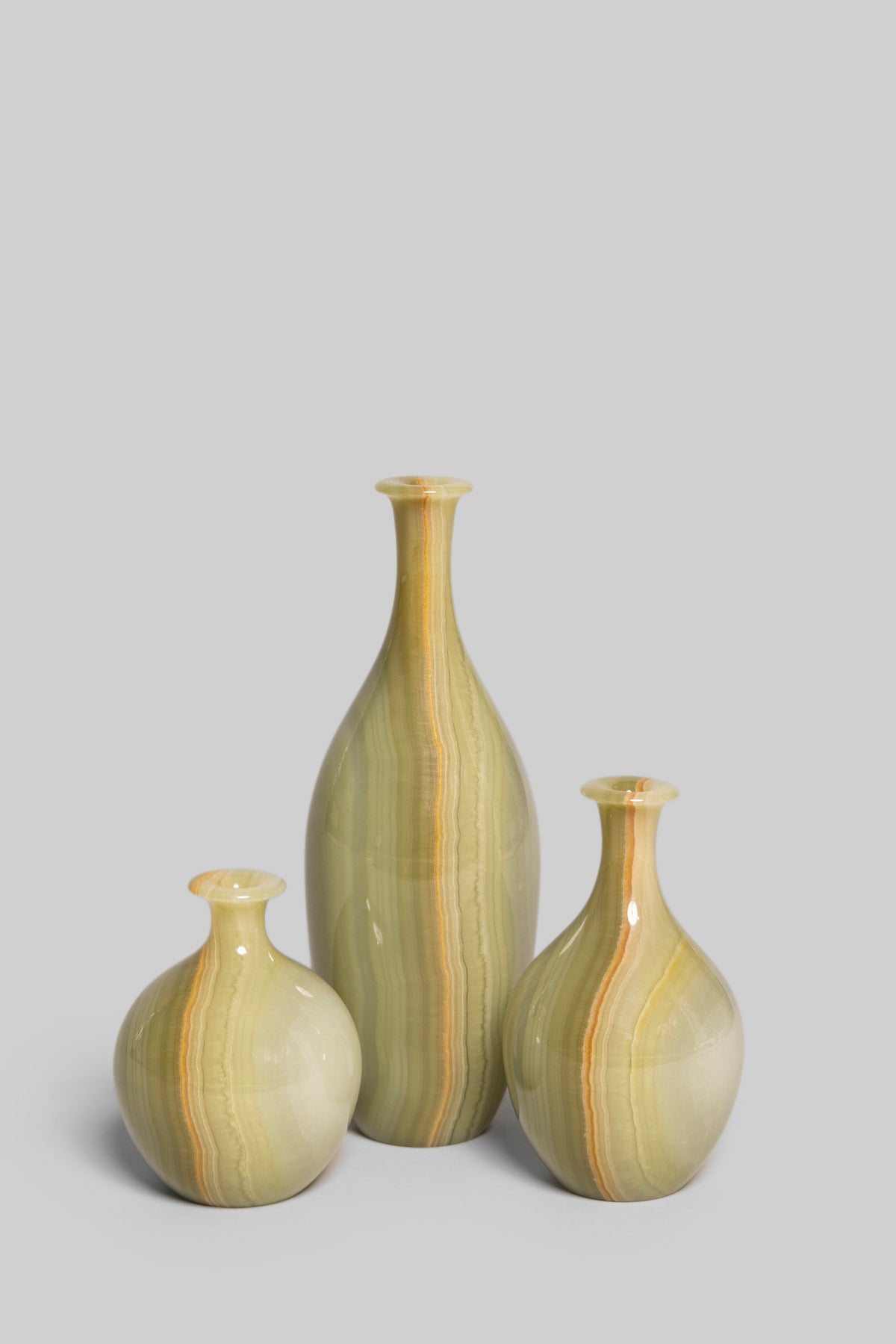 Moss Trio Vase Set