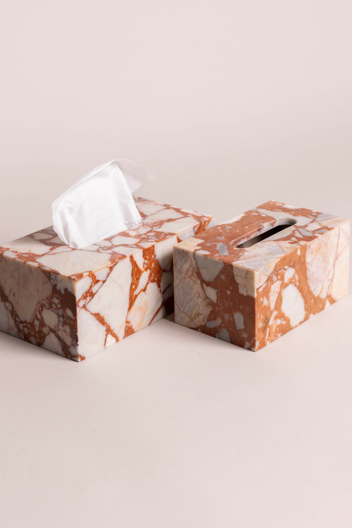 Bvlgari Red Marble Tissue Box