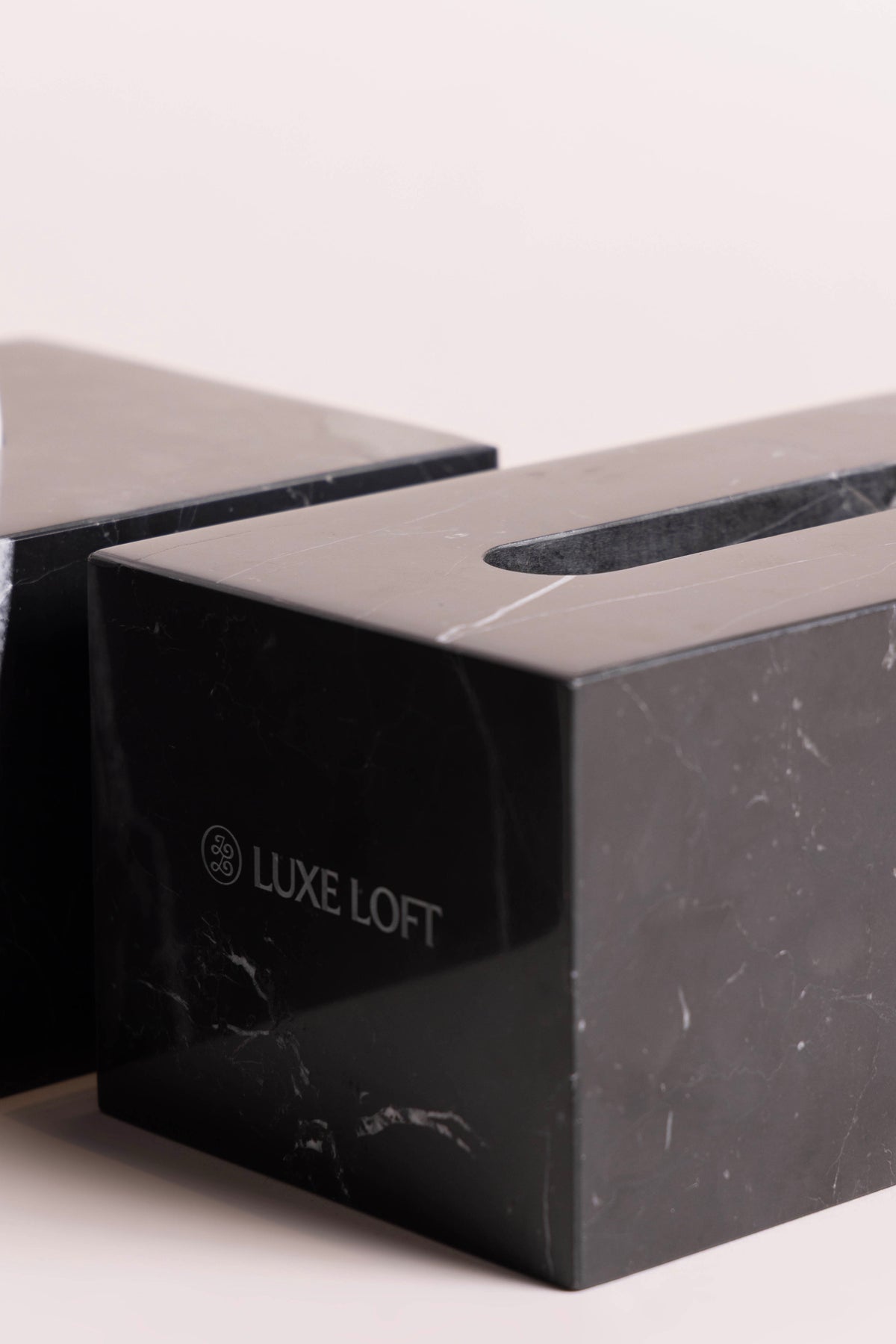 Nero Marquina Tissue Box