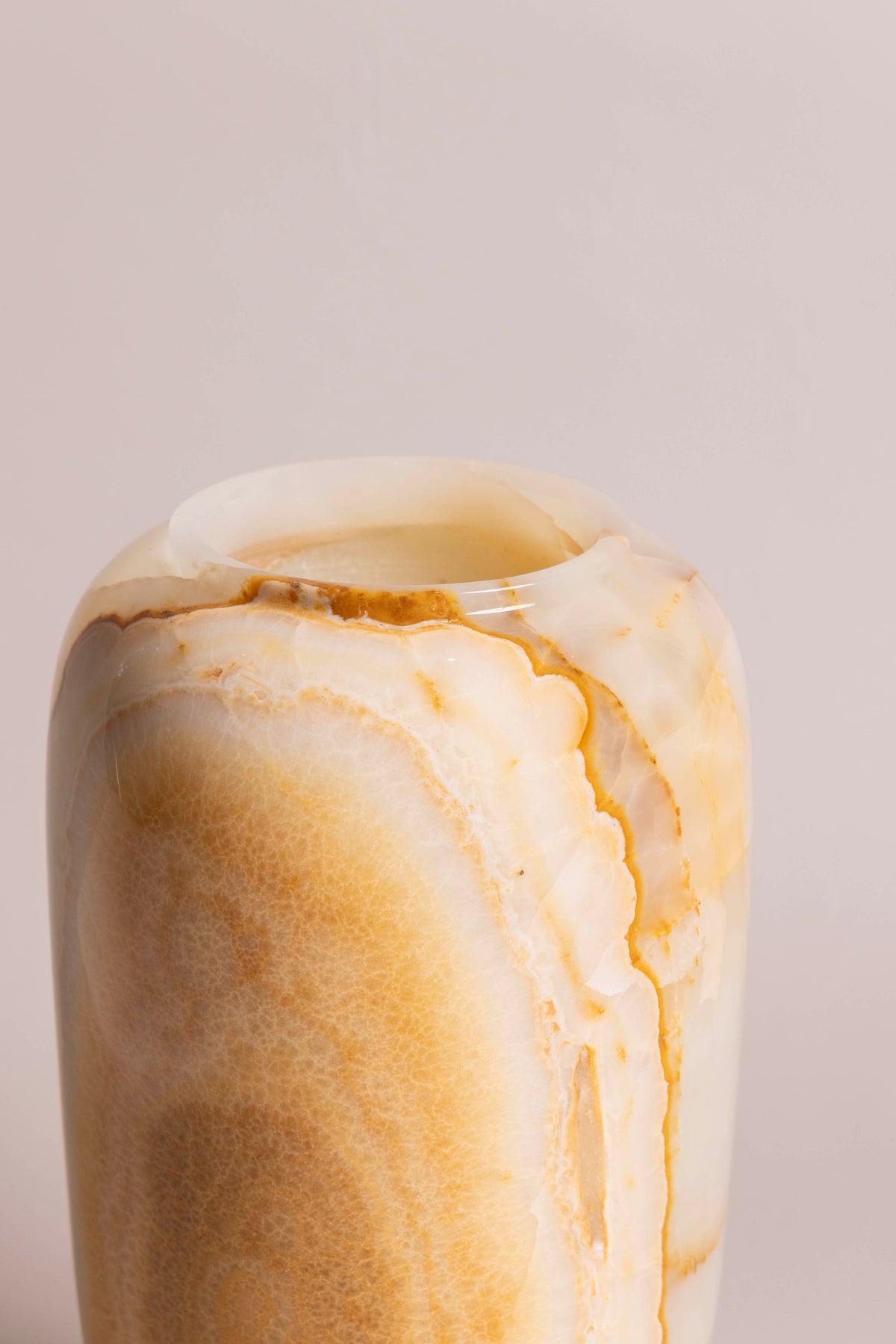 Ripple Onyx Vase (M)