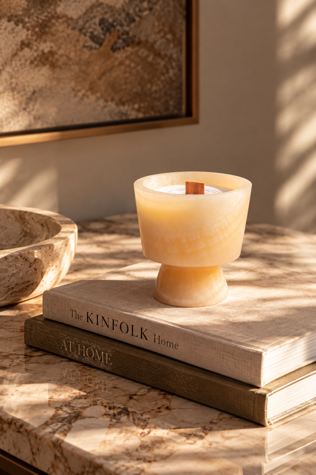 Onyx Candle Cup
