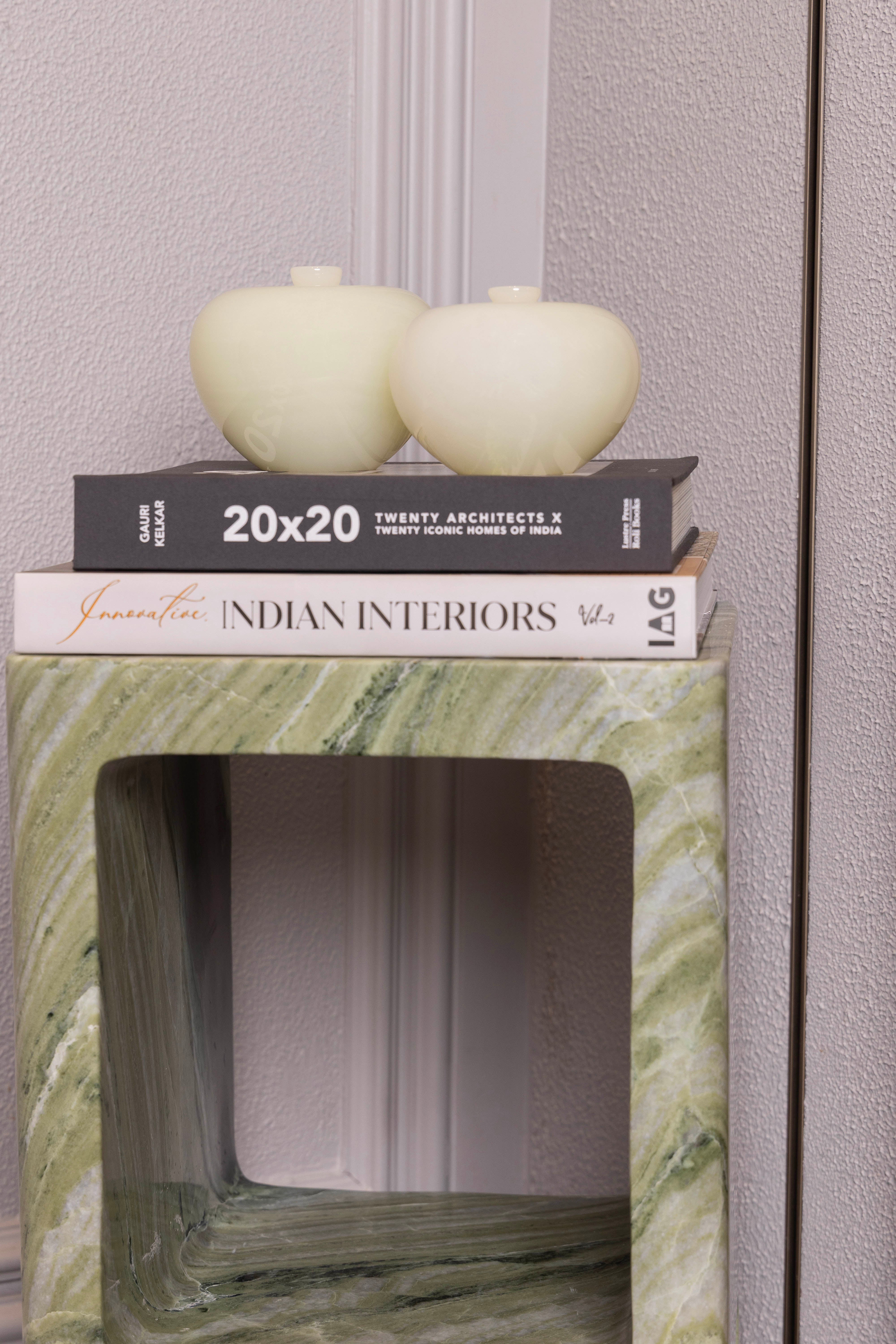 Sage Block Side Table (S)