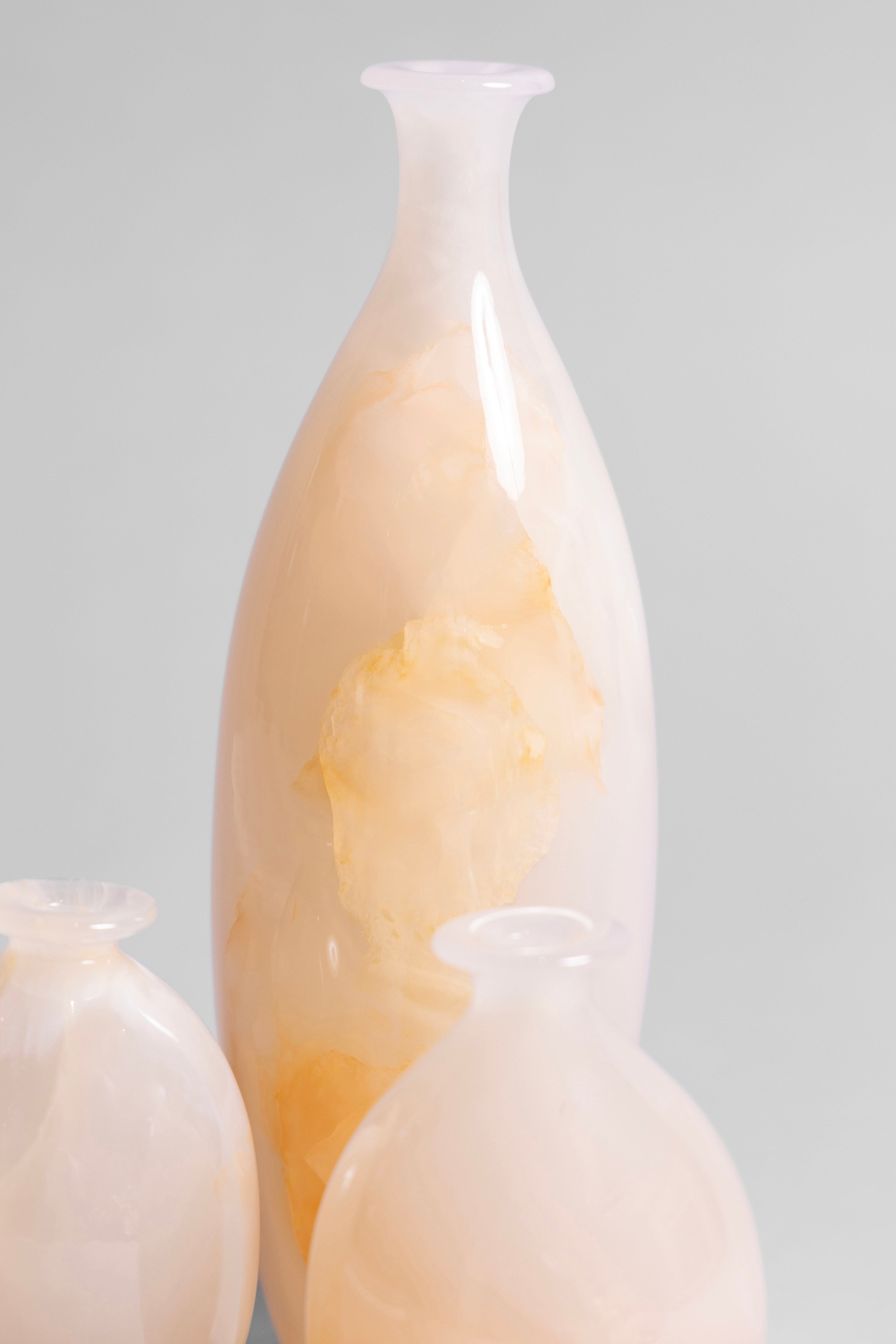 Vanilla Vase Trio