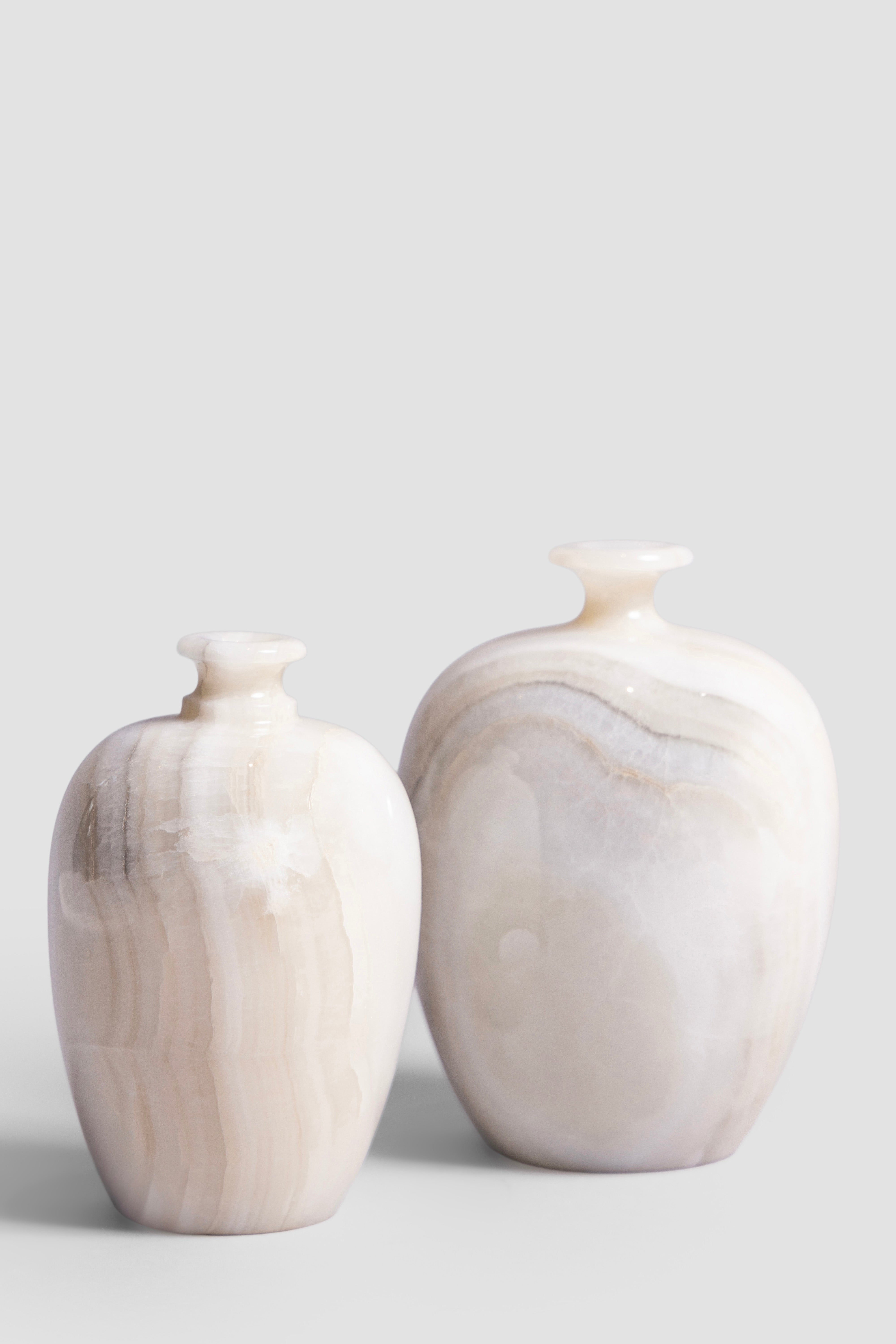 Pearl Glow Vase Set