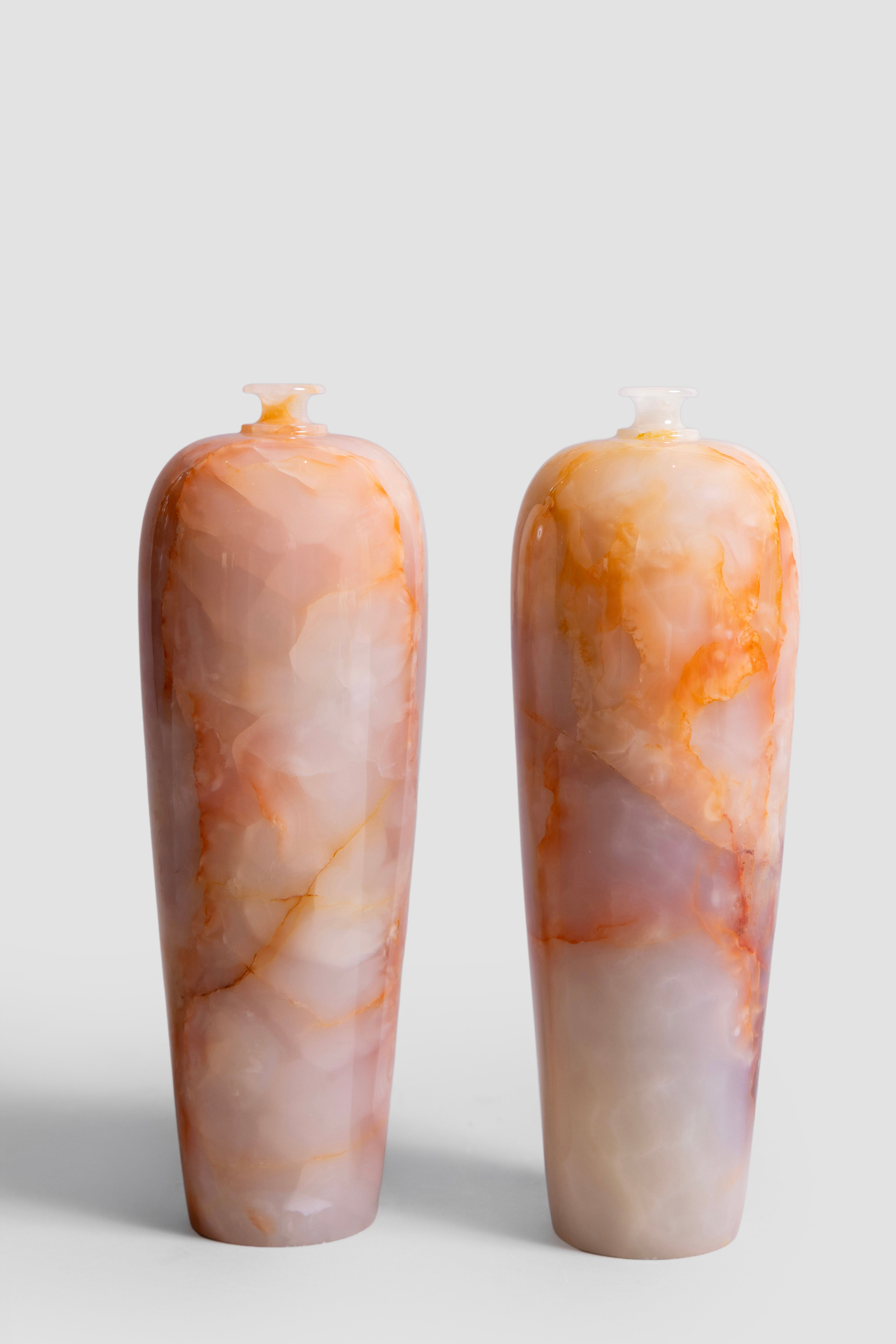 Peach Mist Vase (S)