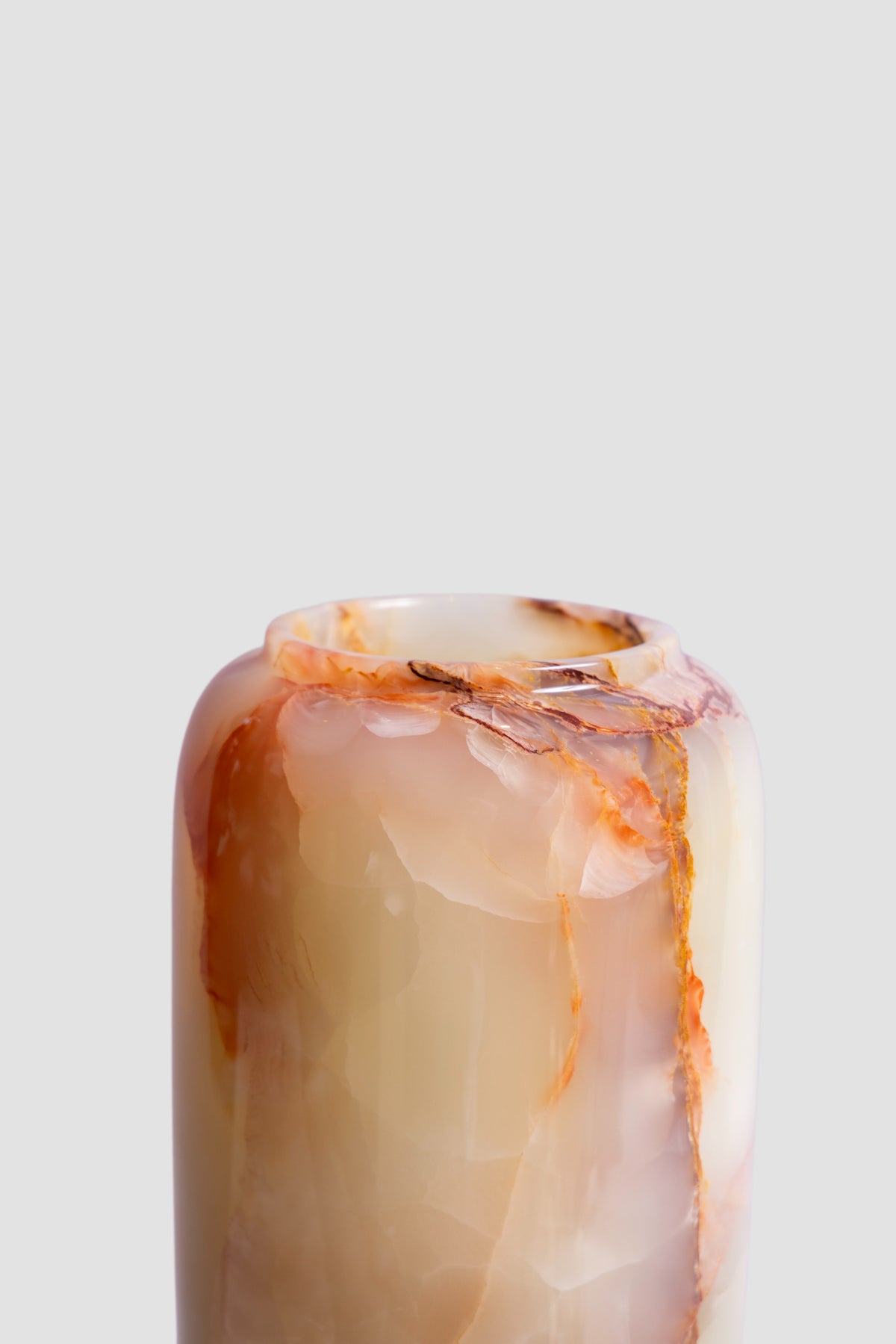 Ripple Onyx Vase (L)