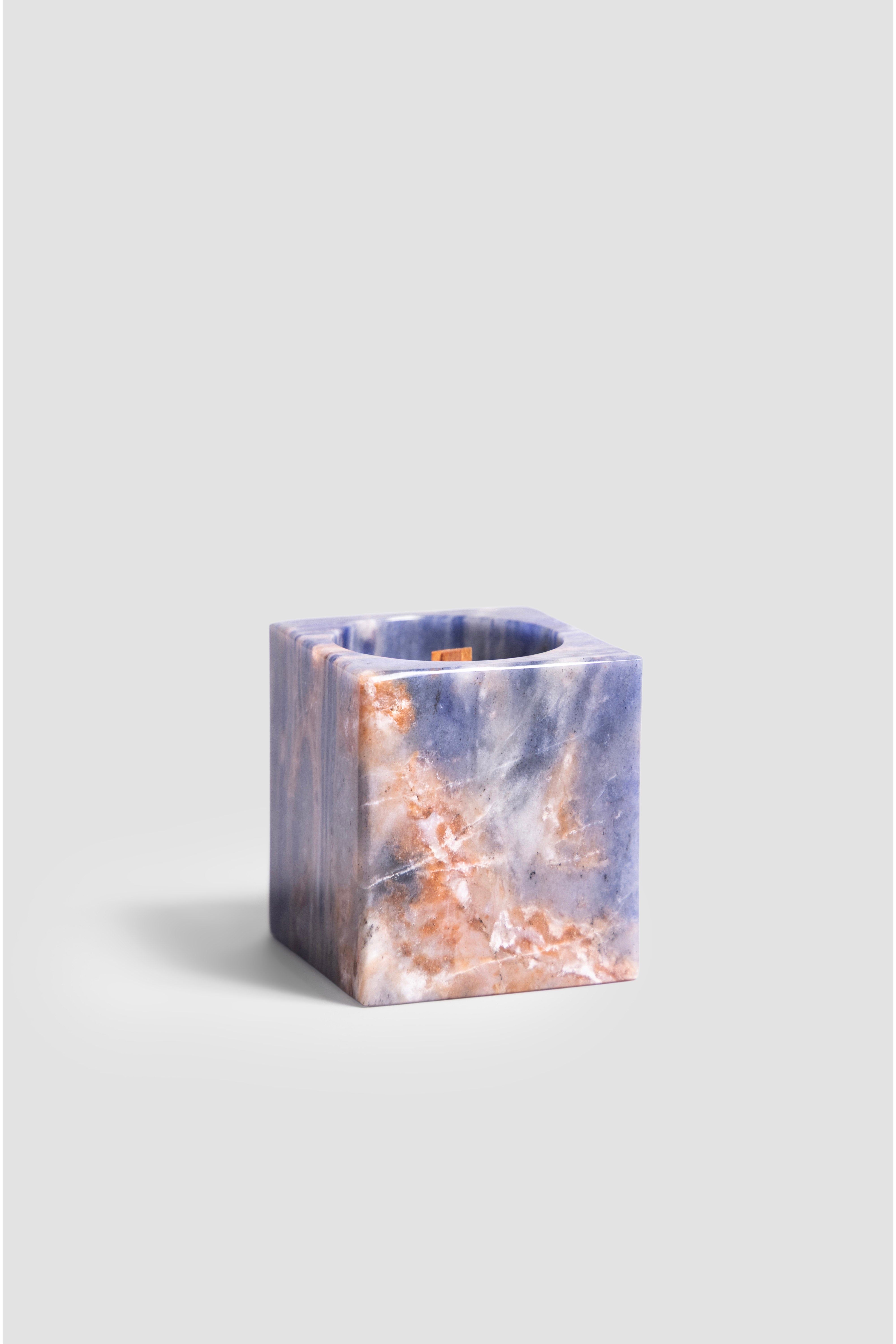 Sodalite Candle Cup