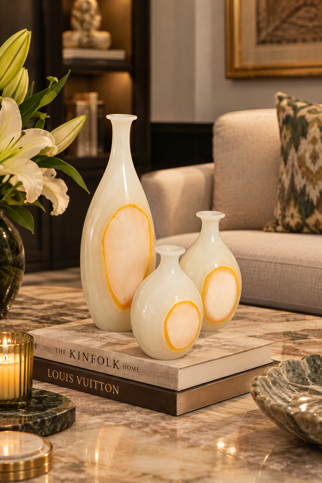 Halo Vase Trio