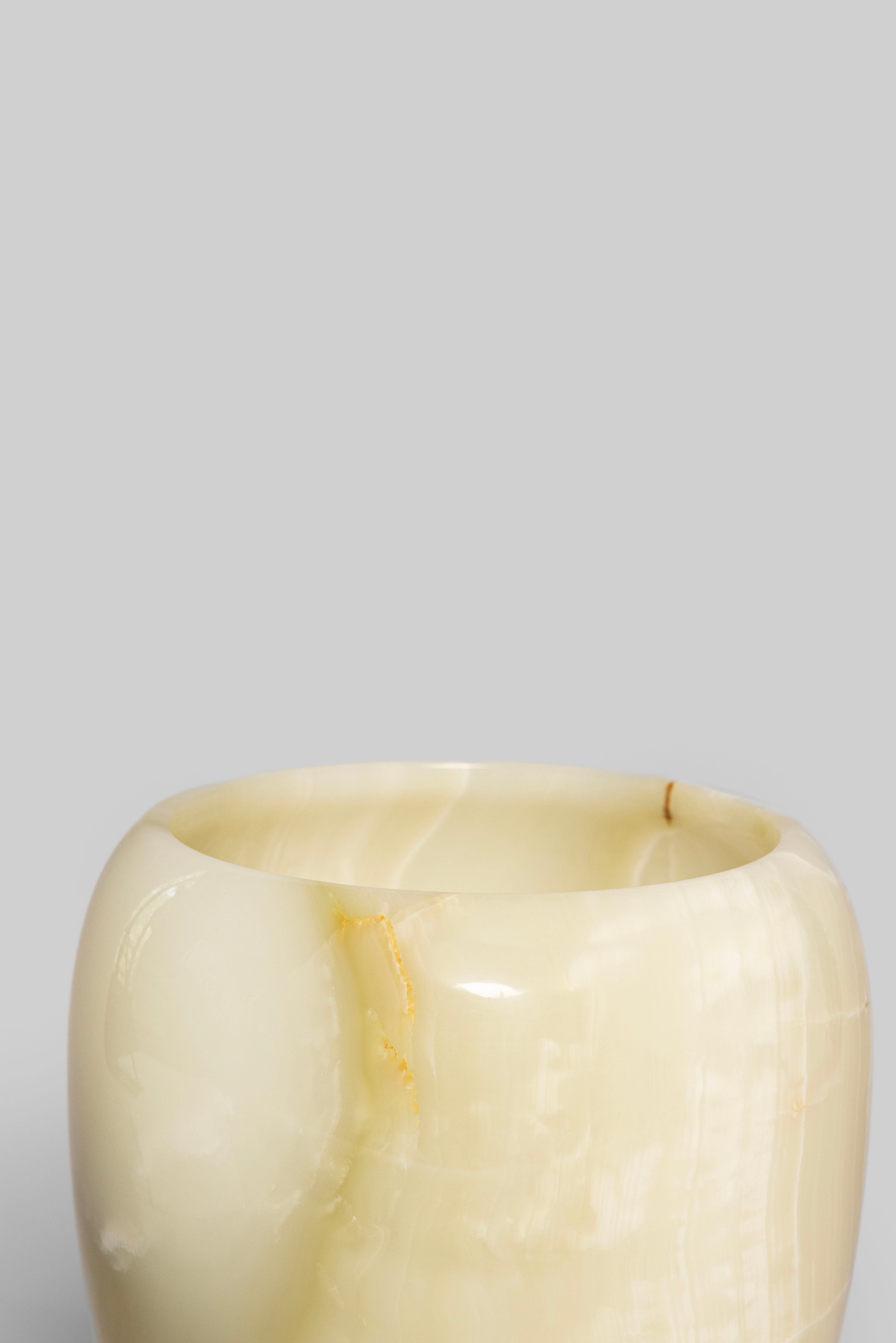 Moonstone Onyx Vase