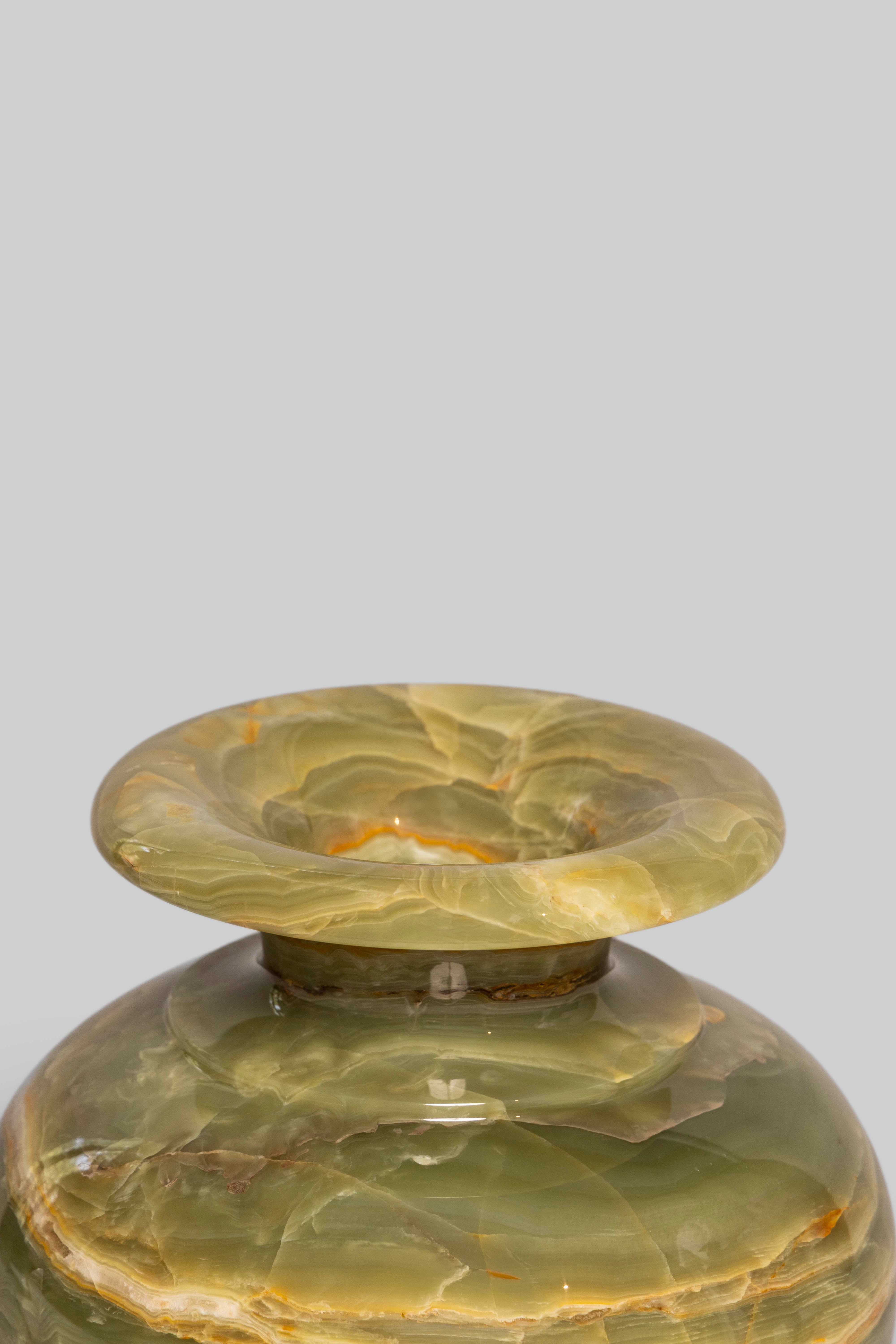 Verde Onyx Vase