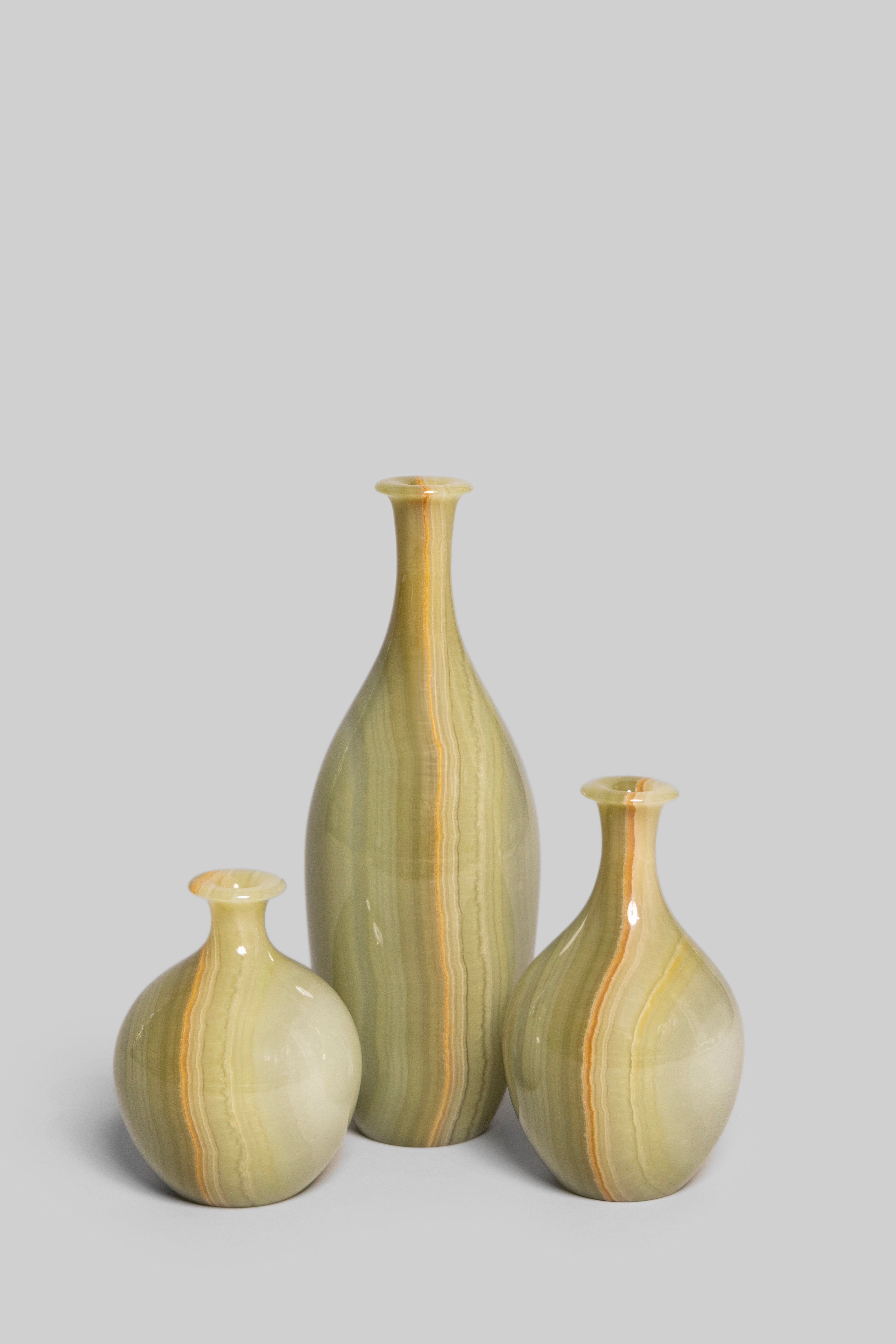 Moss Trio Vase Set