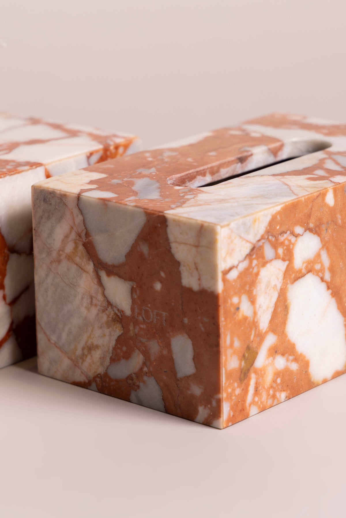 Bvlgari Red Marble Tissue Box