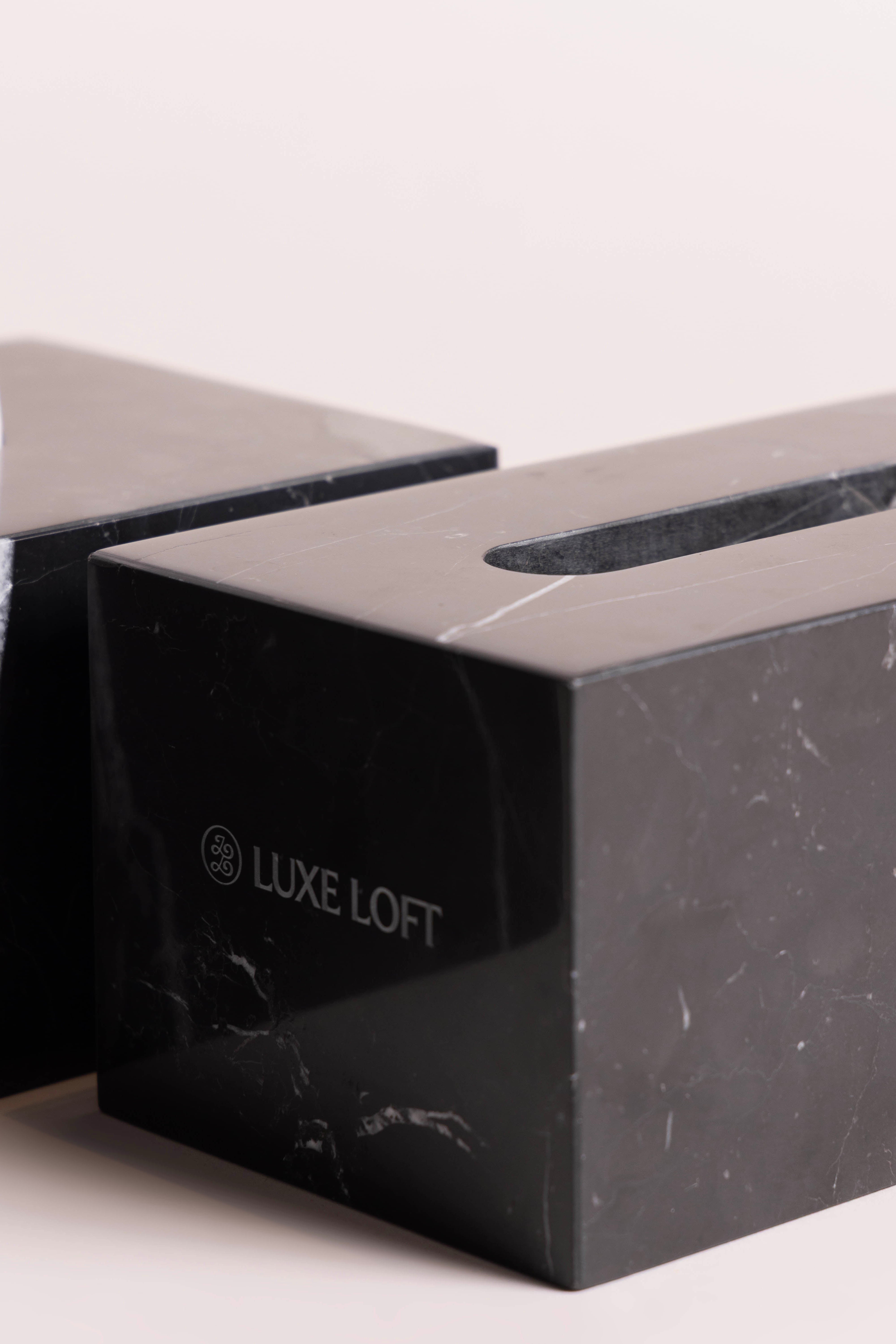 Nero Marquina Tissue Box