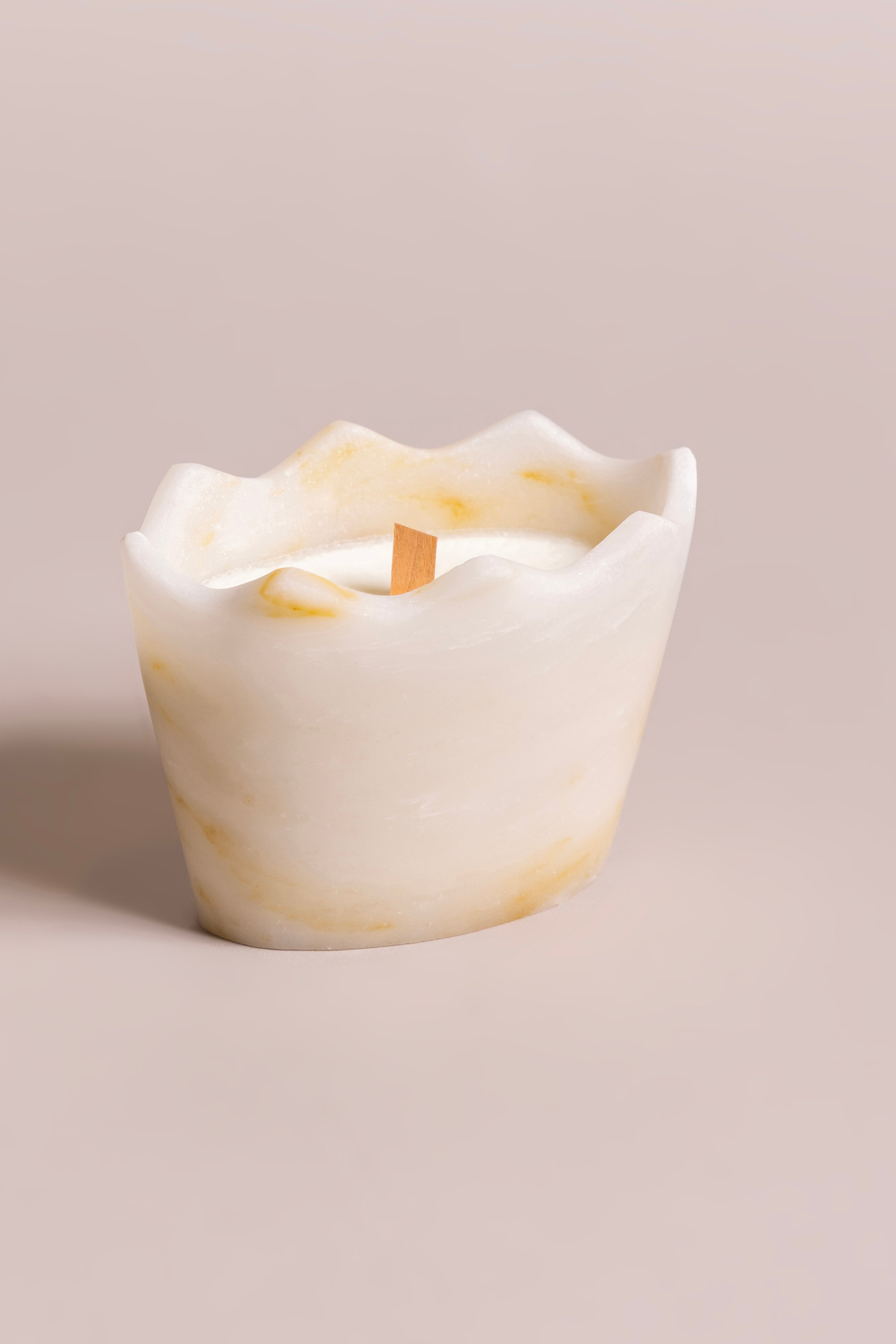 Scallop Candle Cup