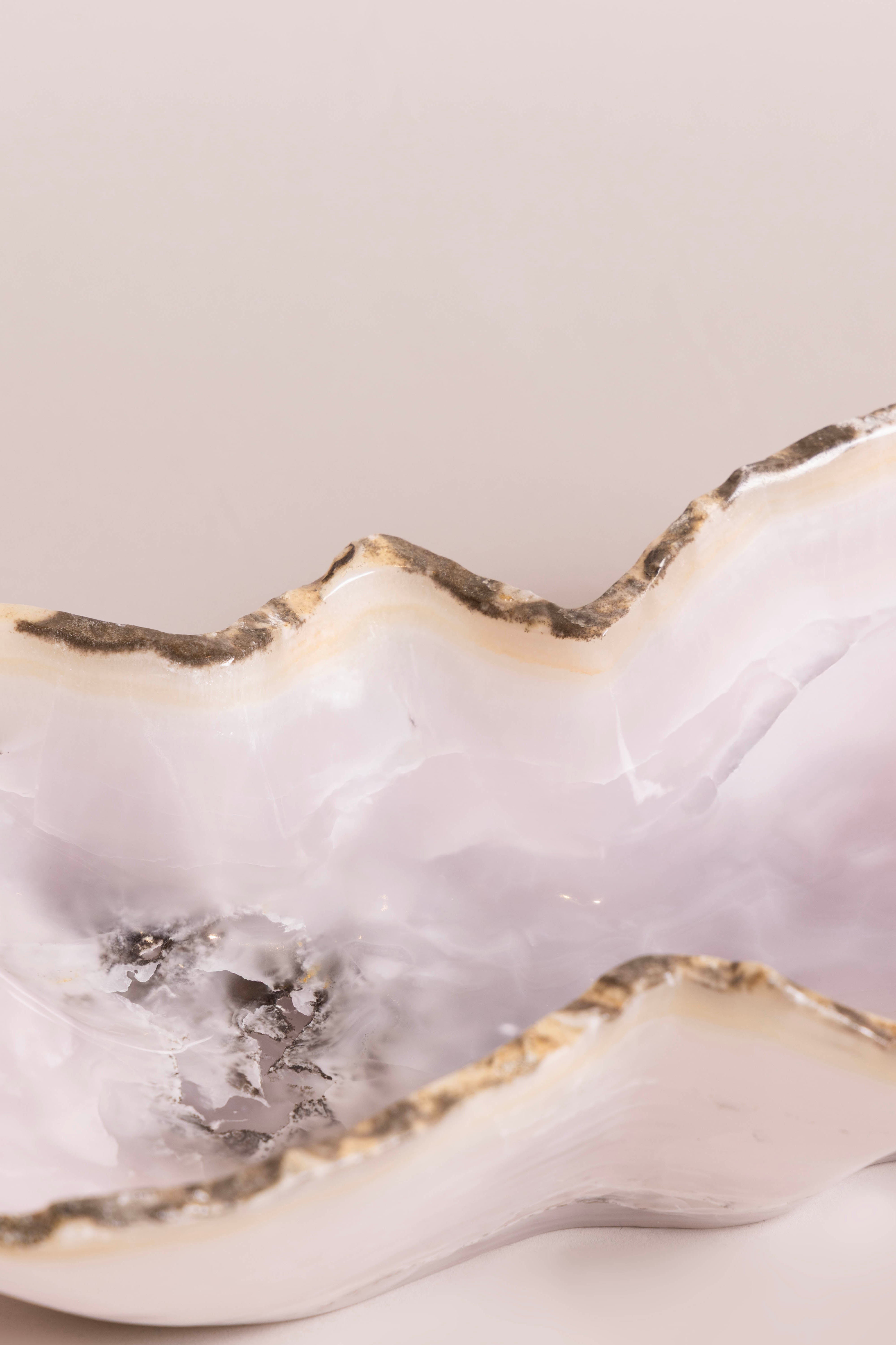 Celeste Shell Bowl