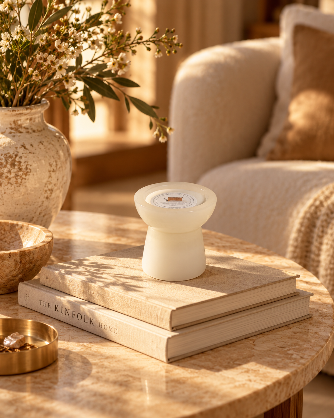 Onyx Candle Cup