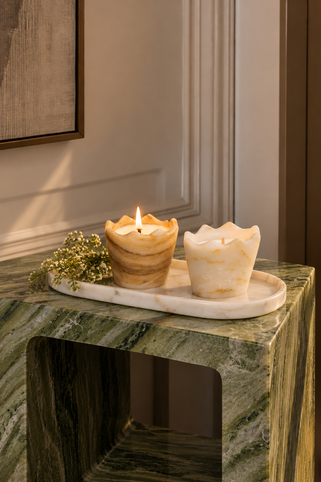 Scallop Candle Cup