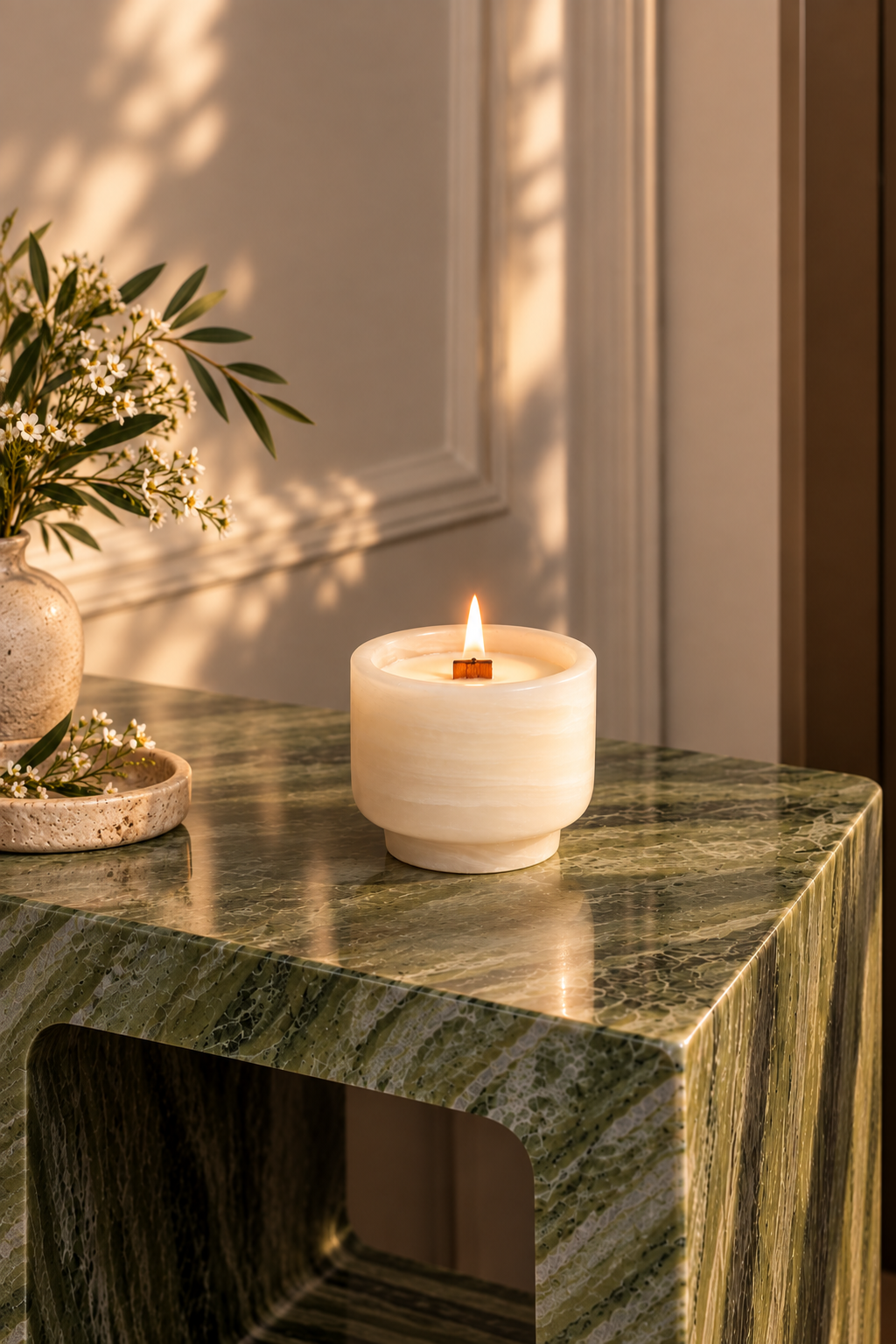Onyx Candle Cup