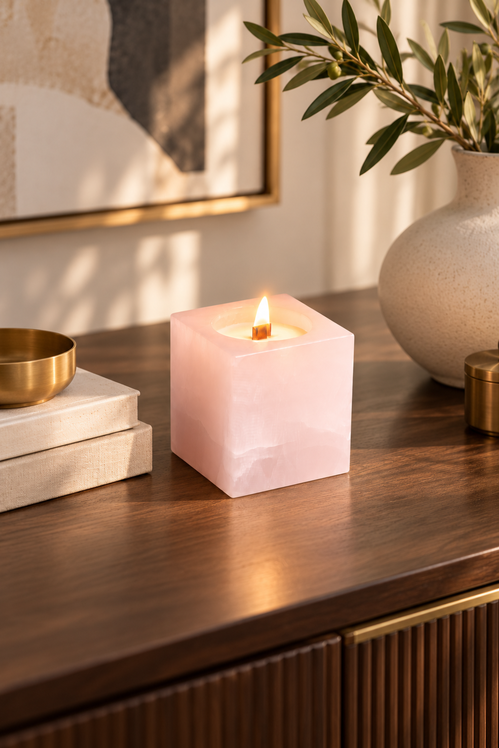 Onyx Candle Cup