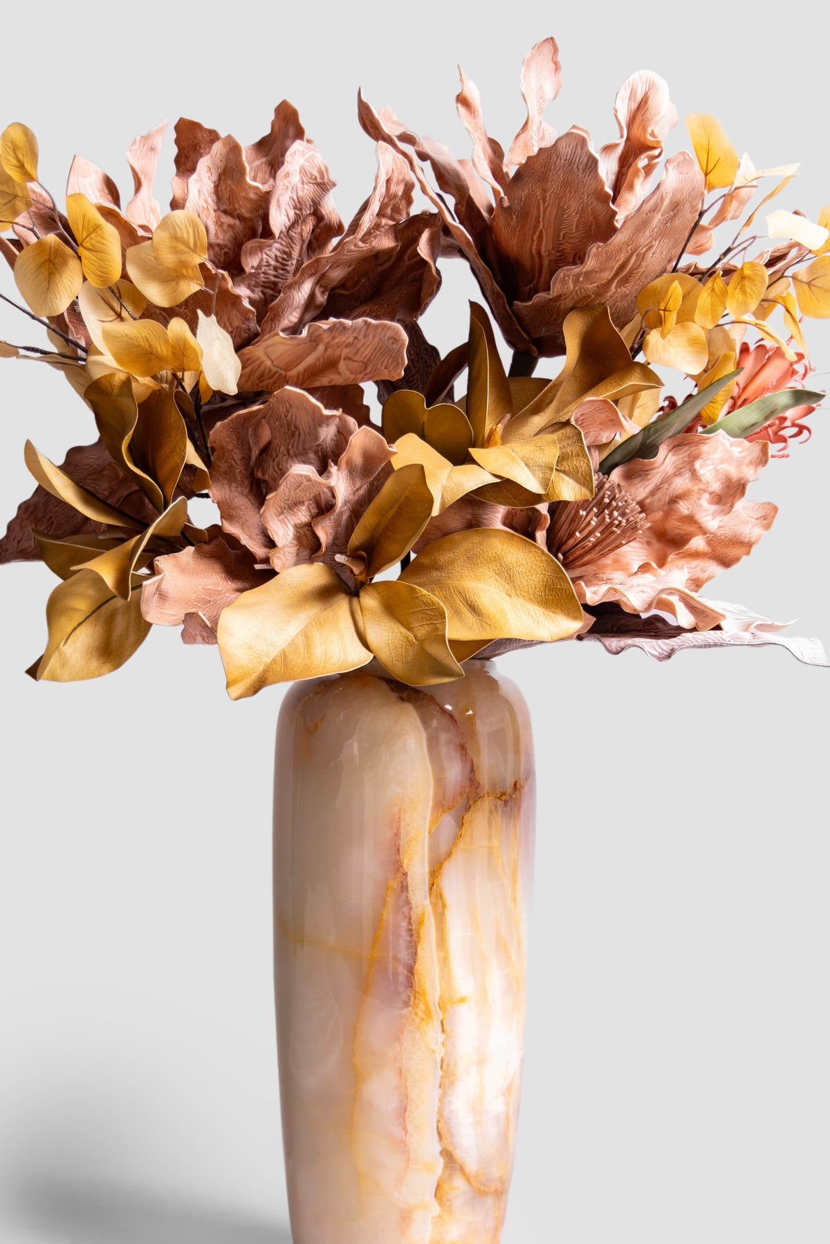 Flame Onyx Vase (L)