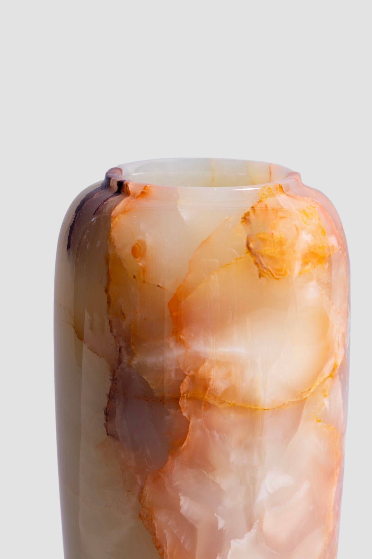 Flame Onyx Vase (S)