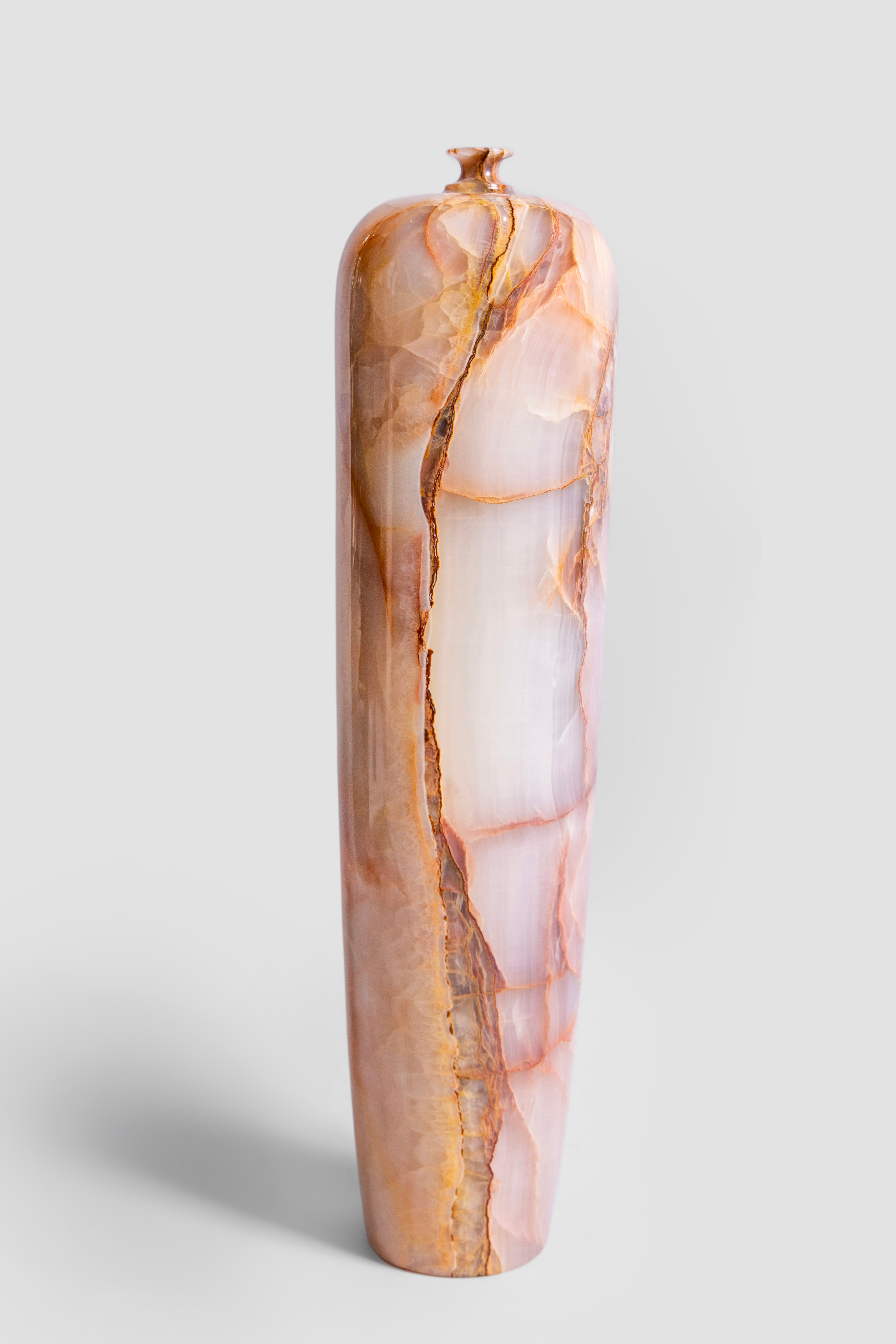 Peach Column Vase (XL)