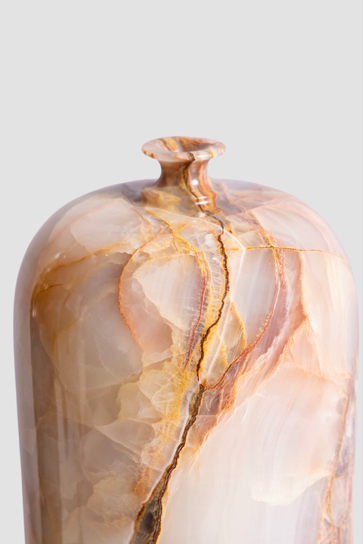 Peach Column Vase (XL)