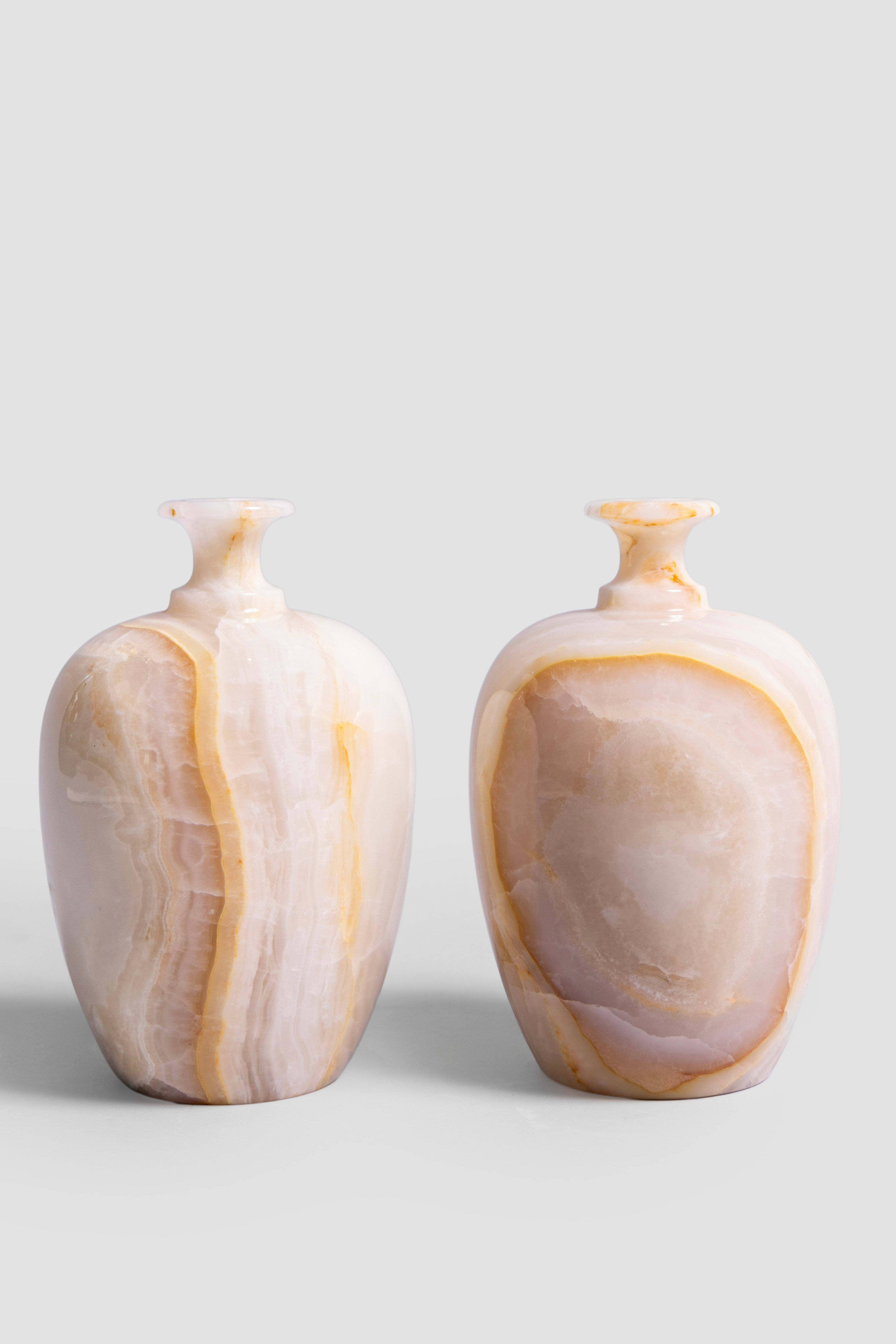 Honey Mist Vase Set