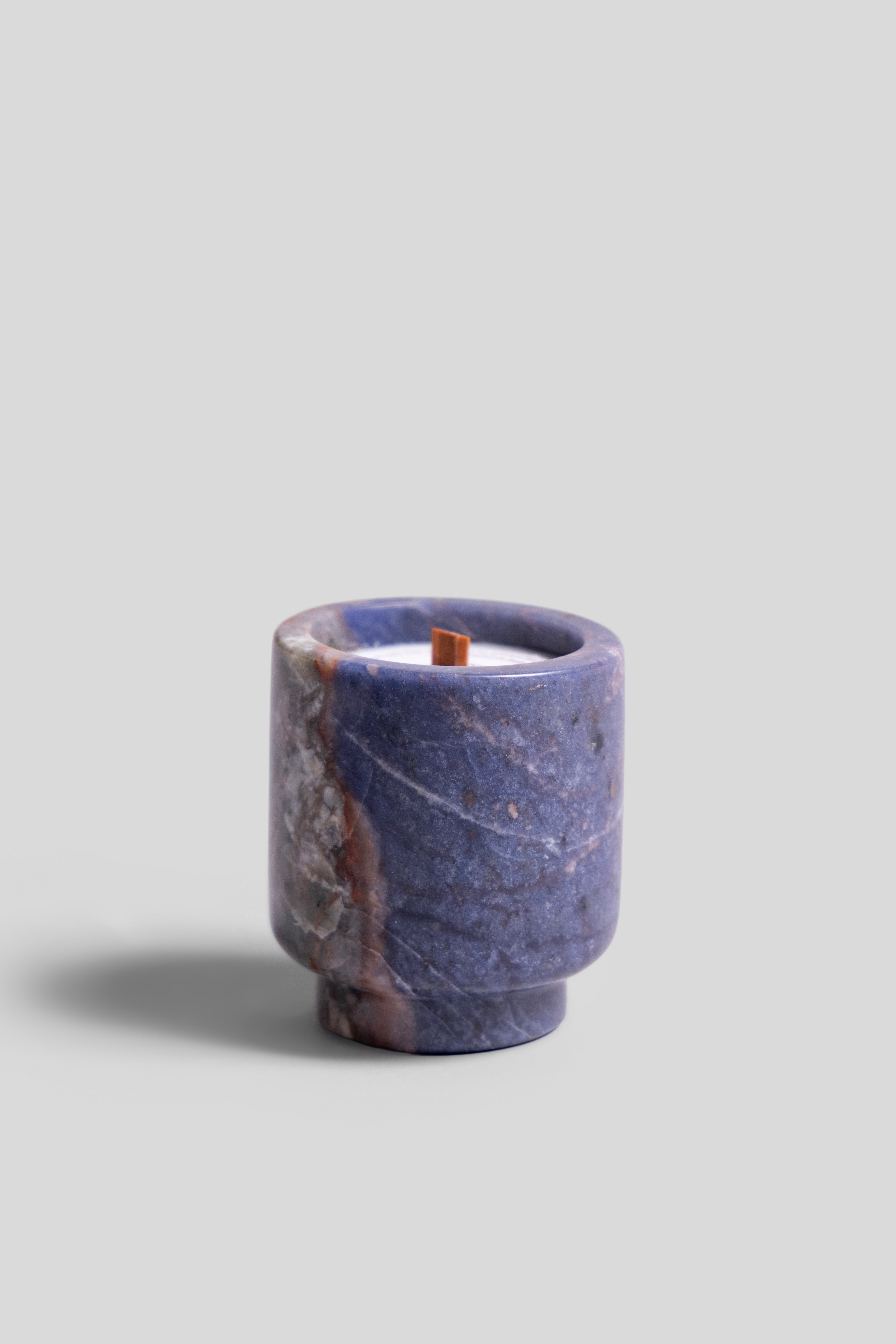 Sodalite Candle Cup