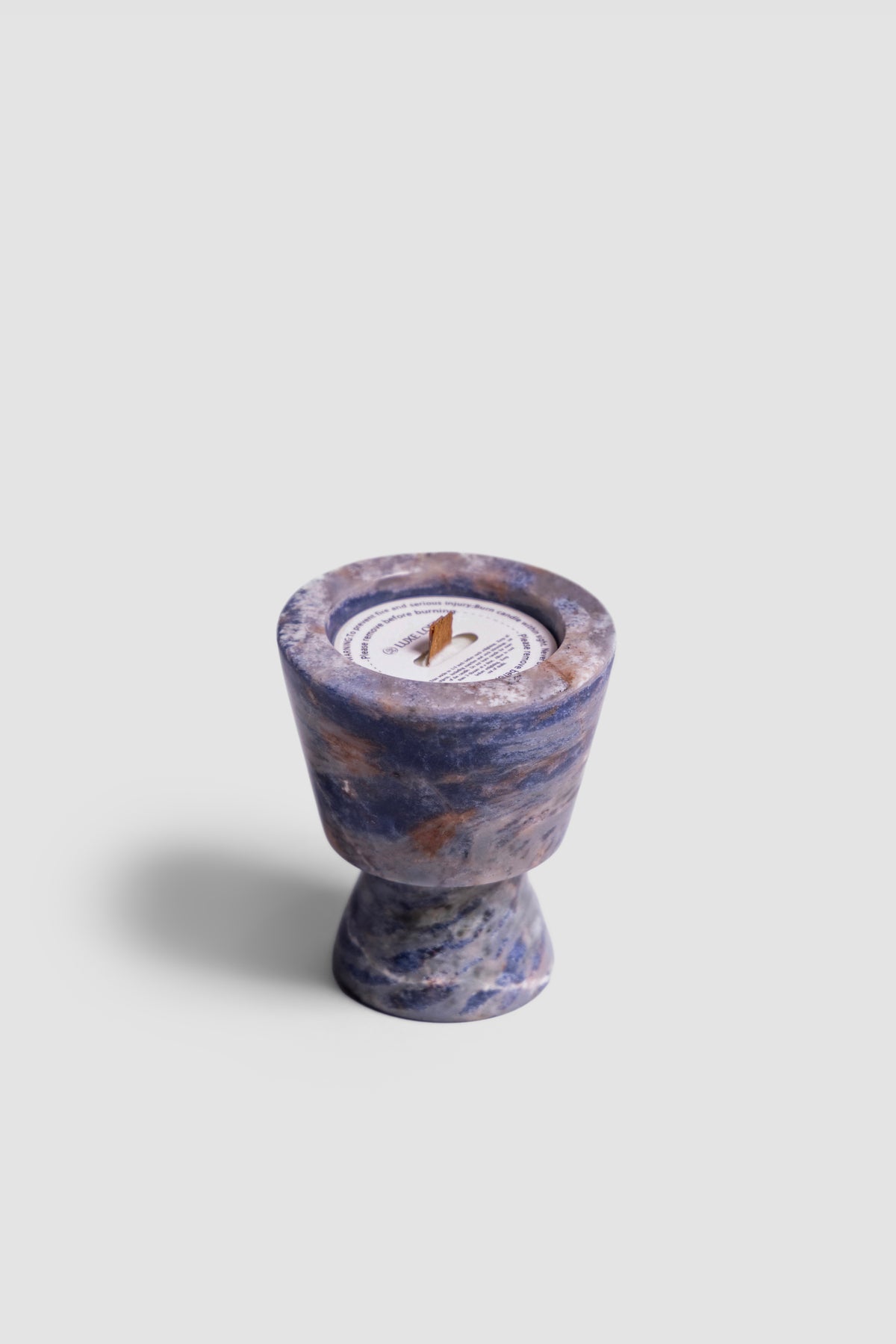 Sodalite Candle Cup