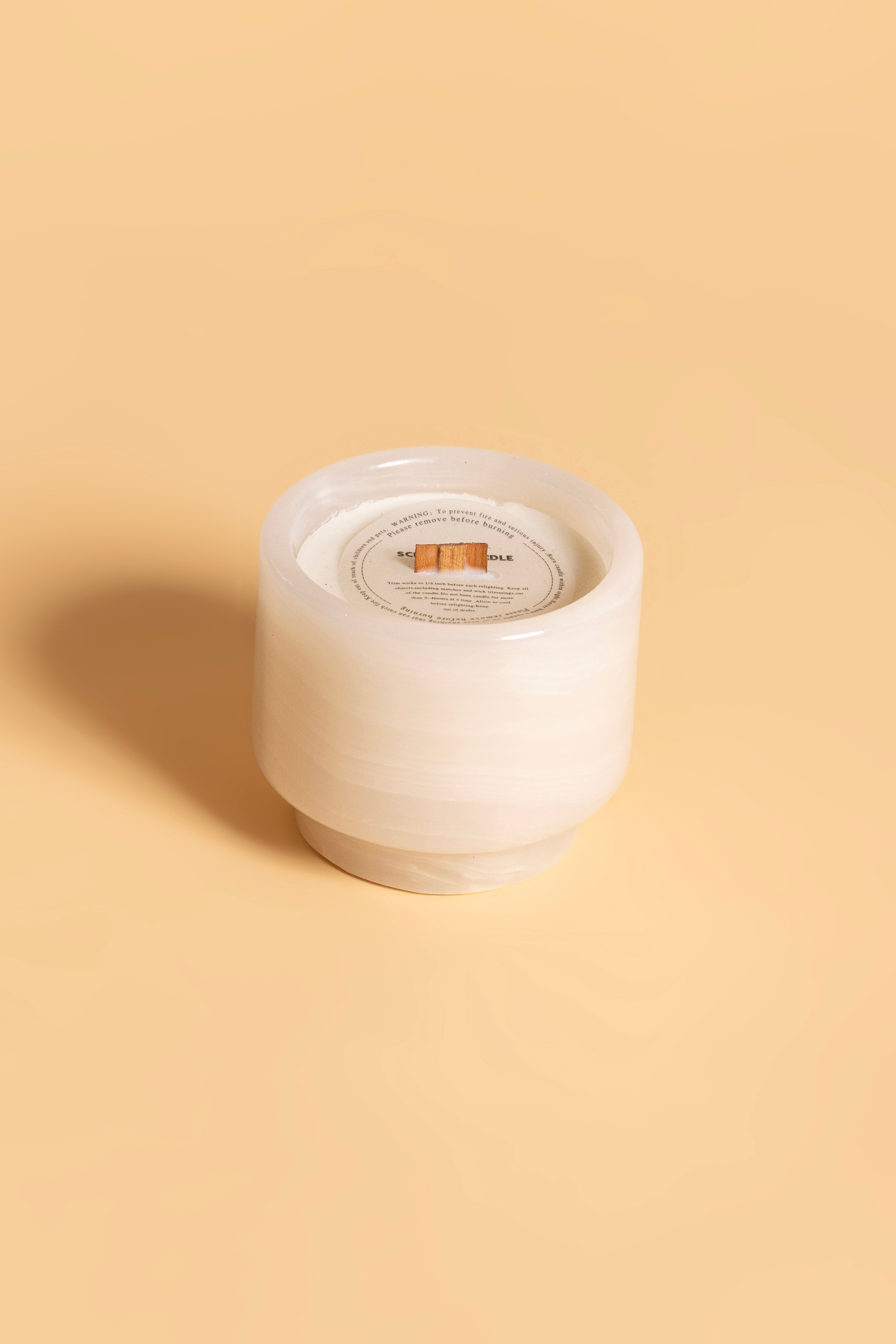 Onyx Candle Cup